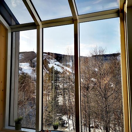 Condo Sur 2 Niveaux Avec Magnifique Vue Sur La Montagne Stoneham Exterior foto